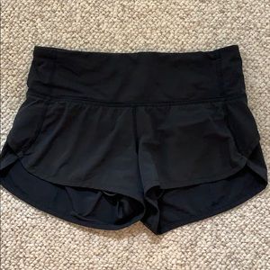 Lululemon Speed Up Shorts - black